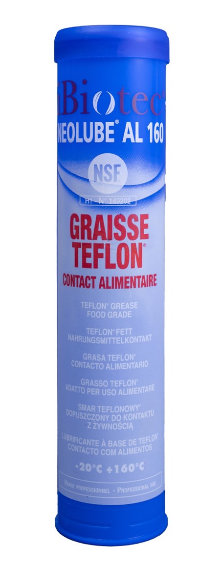 graisse blanche a haute teneur en PTFE, alimentaire, certifiee NSF, pour lubrification a grand nombre de cycles de fonctionnement. graisse blanche, graisse teflon, graisse contact alimentaire, aerosol graisse teflon, graisse teflon spray, graisse technique, graisse industrielle, lubrifiant chaines. fournisseurs graisses techniques. fournisseurs graisses industrielles. fournisseurs lubrifiants industriels. fabricants graisses techniques. fabricants graisses industrielles. fabricants lubrifiants industriels. Graisse teflon cartouche. Graisse teflon aerosol. Graisse ptfe cartouche. Graisse ptfe aerosol. Aerosols techniques. Aerosols maintenance. Fournisseurs aérosols. Fabricants aérosols